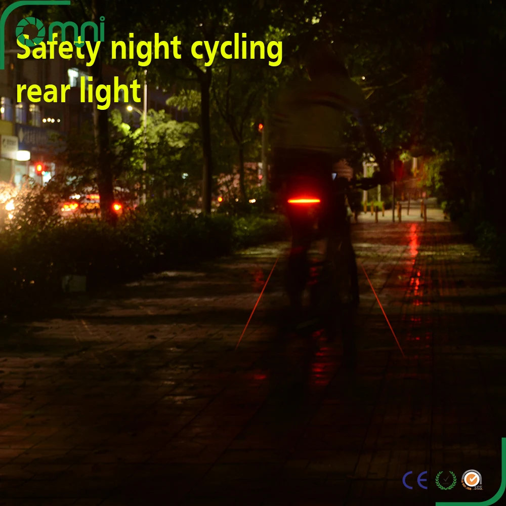 Reasonable Price Smart Bicycle Accessories Wireless Tail Light Remote Control Led Bike Back Lights