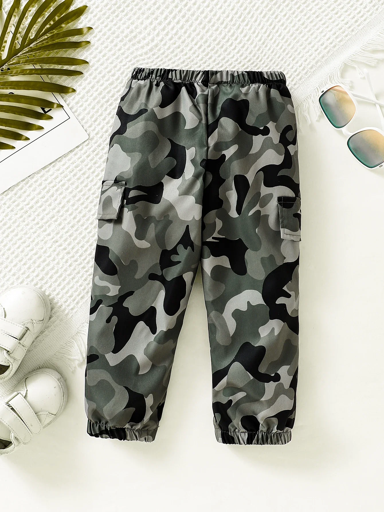 Boys Summer Thin Pants Children\'s Camouflage Mosquito Repellent Pants 2024 New 0-3 Year Old Baby Boy Casual Sports Trousers