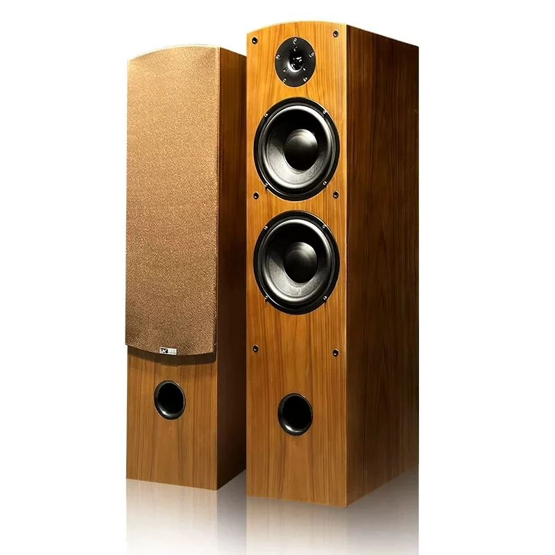 

HAX-159 Audiophile Hi-Fi Loudspeakers Dual 8-Inch Passive Tower with Ultra-Deep Bass for Home Audio