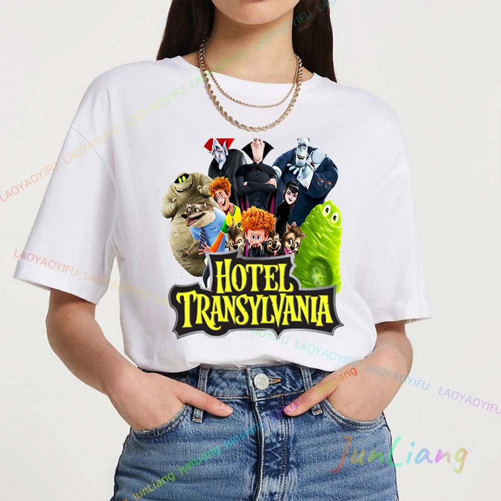 Cartoon Hotel Transylvanias Gift For Fans Classic Men's Shirts Graphic Tee Harajuku Original Mens T-shirts Y2k Clothes Clothing