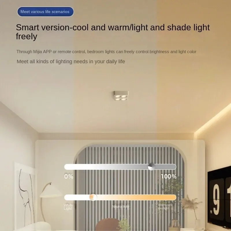 Ultra Thin Surface Mounted LED Spotlight 12W Dimmable LED COB Downlight Black Square Ceiling Light Spotlights Square Kitchen