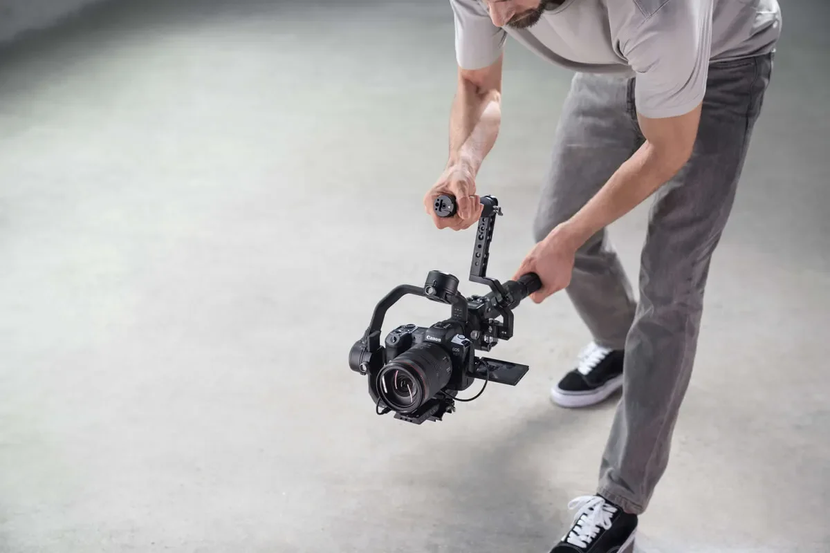 RS Twist Grip Dual Handle for DJI RS 4 Pro/RS 4/RS 3 Pro New Original Accessories In Stock