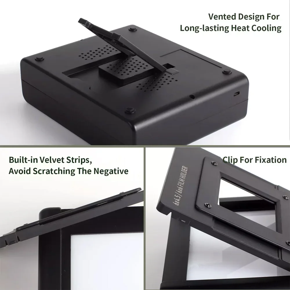 Hot selling Digital Film Scanner Light Box Holder For 135 120 4X5 Slide Film Negative Viewer cameras accessories