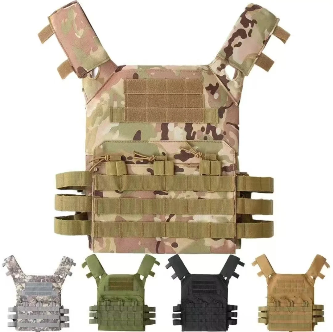 Tactical Vest Waterproof Outdoor Body Armor Lightweight JPC Molle Plate Carrier Hunting Vest CS Game Jungle Security Equipment