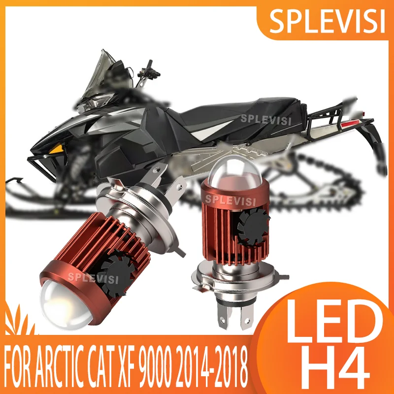 

high penetration increase visibility LED Motorbike Headlight Bulb Built in Lens For Arctic Cat XF 9000 2014 2015 2016 2017 2018