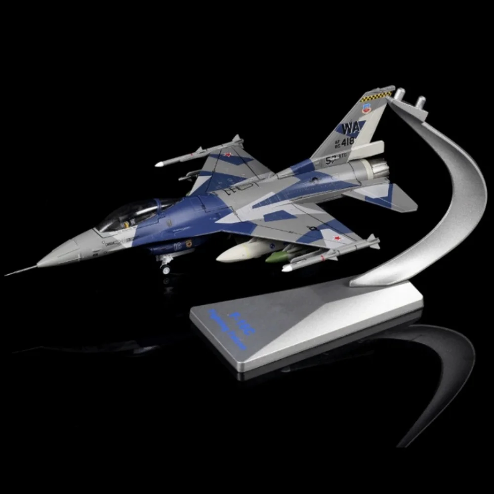 1/72 Scale US Air Force F-16C Fighting Falcon Model Airplanes Alloy Plane Model For Military Collection Assemble Aircraft Gifts
