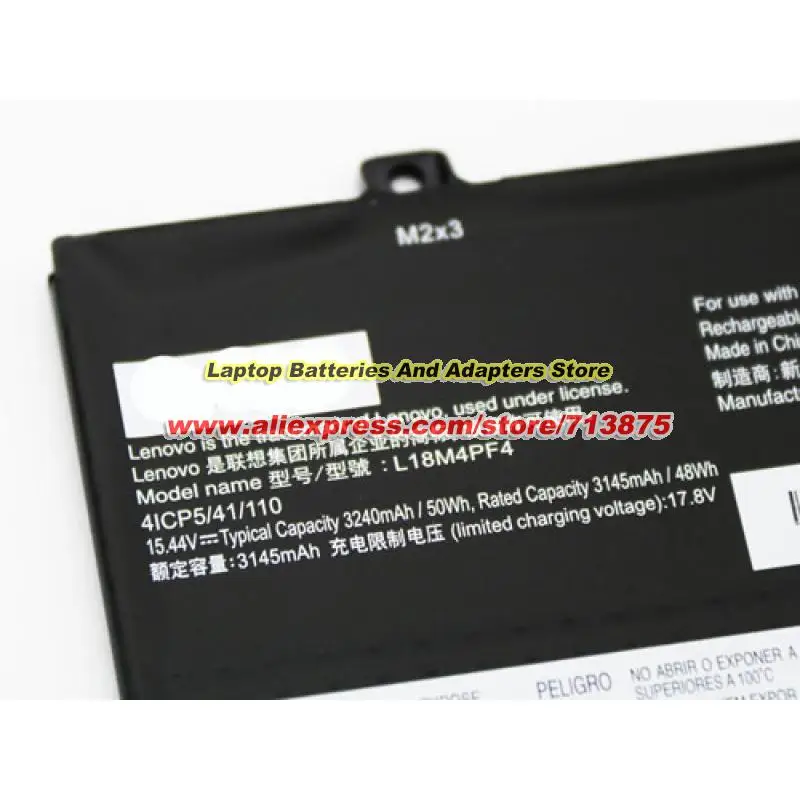 

Genuine L18M4PF4 Battery L18C4PF3 L18C4PF4 L18M4PF3 L20M4750 for Lenovo IdeaPad S540 C340-14API 14IML 14IWL Xiaoxin Air14 2019