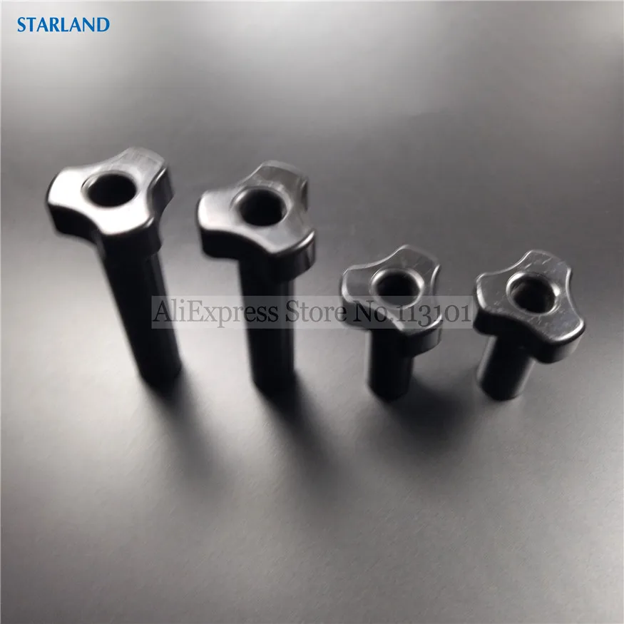 4 Pieces Tight Nuts Spare Parts Screw Nut M8 Type Accessories Of MQL Soft Serve Ice Cream Machines Fittings 2 Long + 2 Short