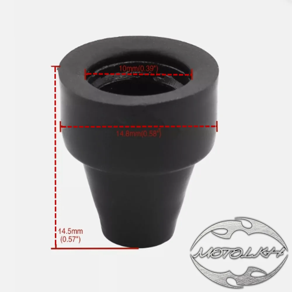 Picture 4: For Harley # 67880-94 Softail Dyna Sportster Touring Road King 94-16 Motorcycle 1 Pcs Black Speedometer Reset Switch Knob Boot