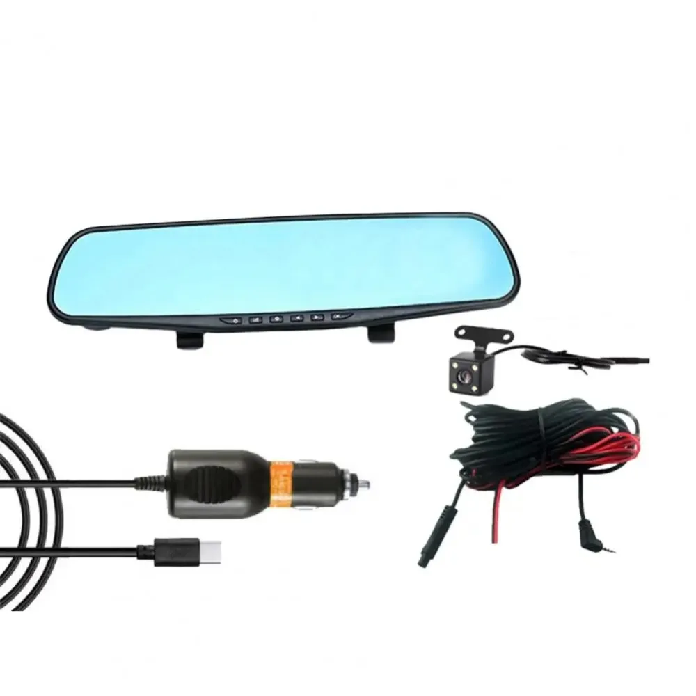 NEW Dual Lens Dash Camera 1080P HD Recording Car DVR Night Vision Wide Angle Vehicle Recorder Vehicle Monitoring