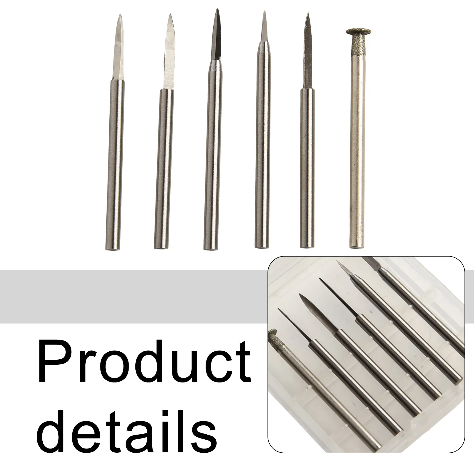 Grinding Tool Set Engraving Crafts Tools 5 Different Sizes Included Versatile Wood Carving Tools Carpentry Tools