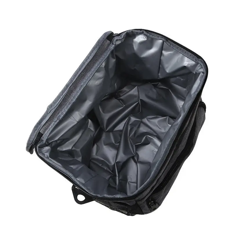 Portable Lunch Bag Food Thermal Box Office Outdoor Leak Proof Water Ice Pack With Shoulder Strap Thickening Insulated Case