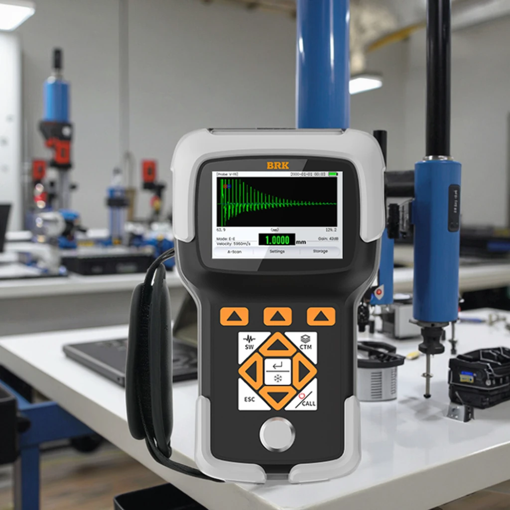 BRK PMT-360A Multi-Unit Ultrasonic Thickness Gauge Ultra-thin Part/Thru-Coat/Oxide Layer/Deposit Measurement High Precision