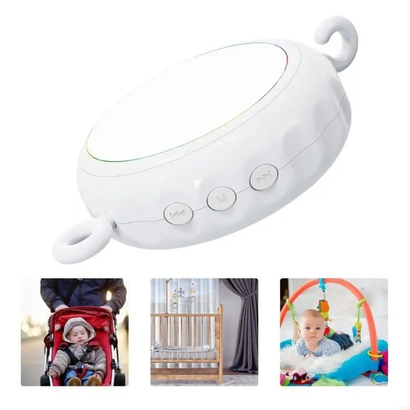 J2HD Crib Decors Music Bells Toy Baby Interaction Mobile Bells Hangable Musical Box