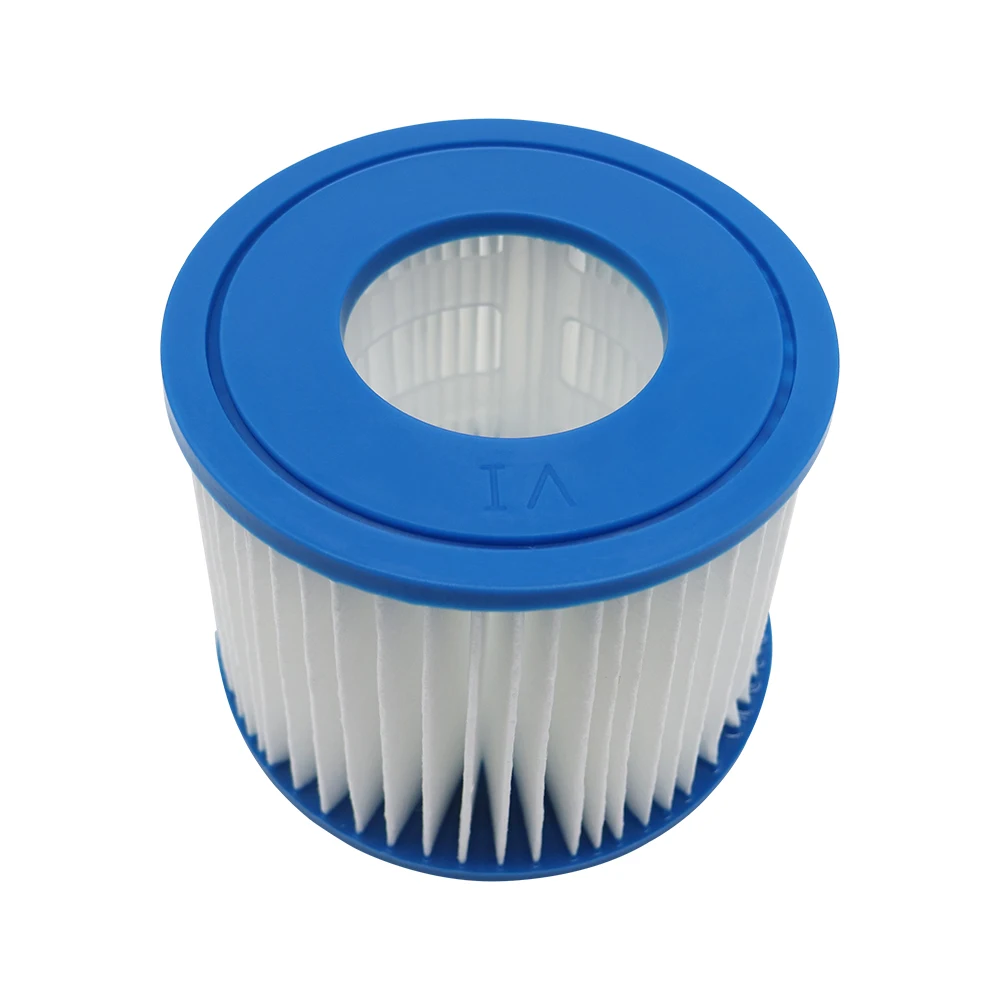 Cartucho de filtro tipo VI para piscina Bestway 58323 Flowclear Lay-Z-Spa - Miami Vegas Palm Springs, tamaño de repuesto VI