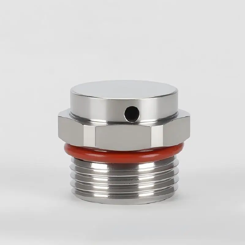 Valve de reniflard antidéflagrante IP68 avec membrane d'huile, bouchon de ventilation étanche en acier inoxydable 304 pour équilibre de pression à 2 voies