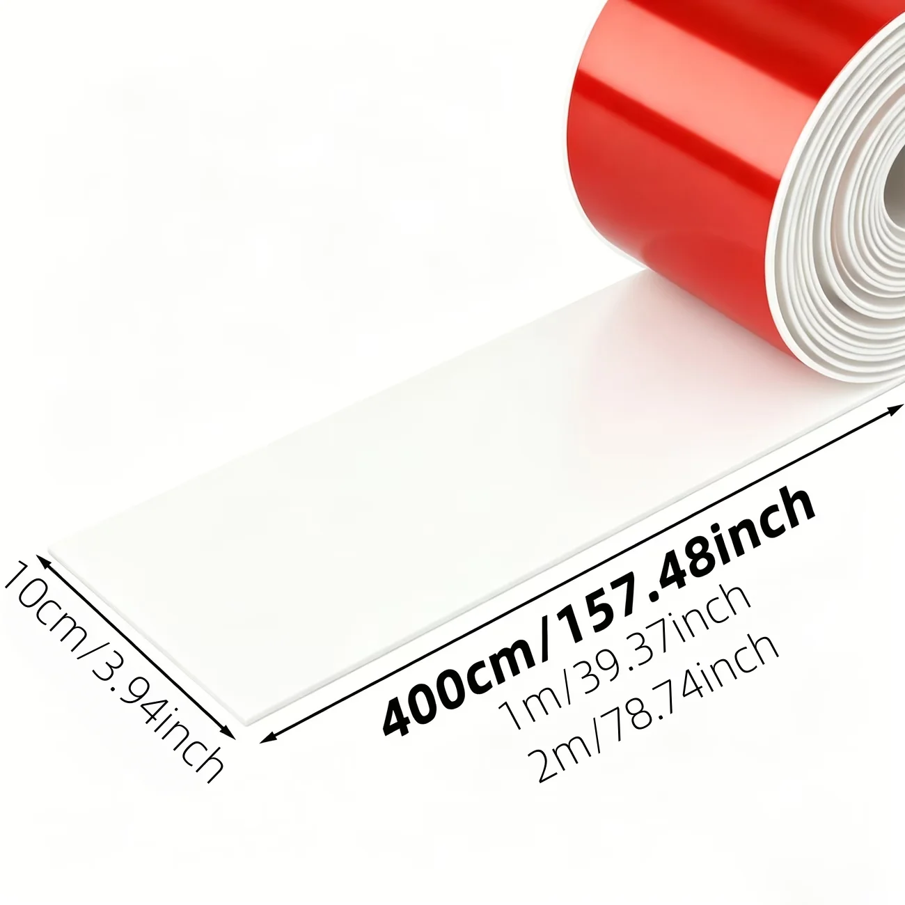 1PC 1/2/4m Rubber Strip for Vehicle Side Protection - Easy to Install, Durable Matte Edge, Enhances Vehicle Appearance
