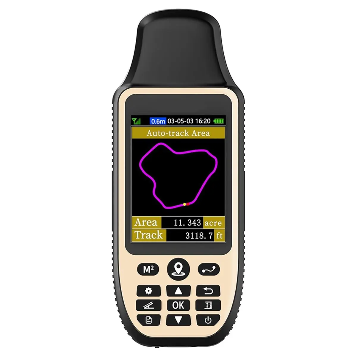 Promotional-Land Surveying Equipment, Handheld GPS Land Meter with 6 Satellites for Land Area,Distance,Slope,Farmland Area Measu