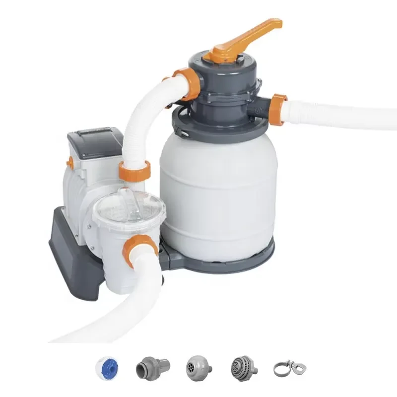 58497 Sand Filter Pump Combo System Swimming Pool Above Ground Pool Accessories