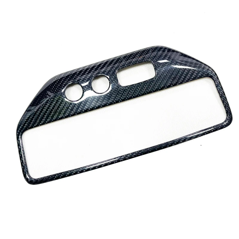 For Maserati GT, GC, GTS, MC, Dry Carbon Fiber Air Conditioning Control Panel Interior Decorative Sticker for Refitting - view 4
