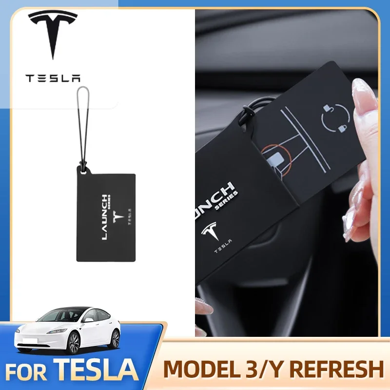 

For Tesla Model Y Model 3 Model YL Card Key Silicone Cover Protective Case Car Modification Accessor Car Sticker