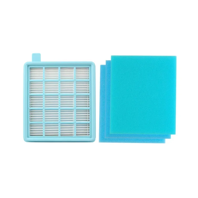 1* main HEPA filter + 3* Sponge Filter For Philips Vacuum Cleaner FC8631 FC8671 fc9532 FC8472 F8474 FC8471 FC8473 FC8476 fc8634