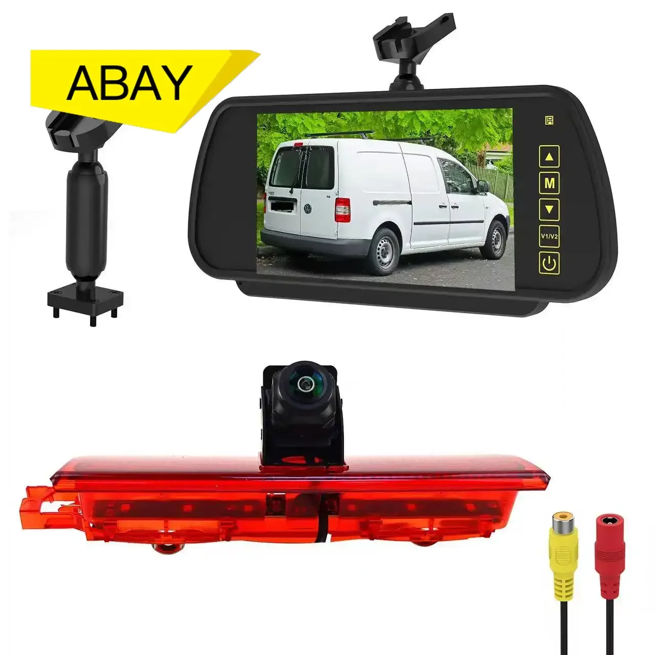 

High brake camera for VW caddy 2003-2015 with 7 "rearview mirror