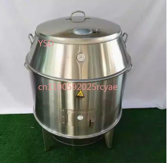 Double-layer 80cm or 90cm charcoal dual-purpose roasting oven, suitable for commercial use to roast duck, goose，ect
