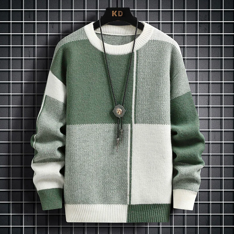 

2023 new arrival winter men high quality casual sweater men,autumn men's fashion Slim Fit wool sweaters plus-size M-3XL