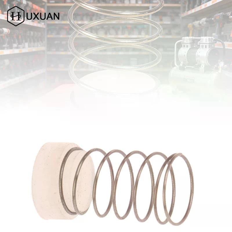 New! 1PC Air Compressor Rubber Seal Pads Spring Set Air Compressor Check Valve Spool Spring For 65/90/95/105 Type Air Compressor