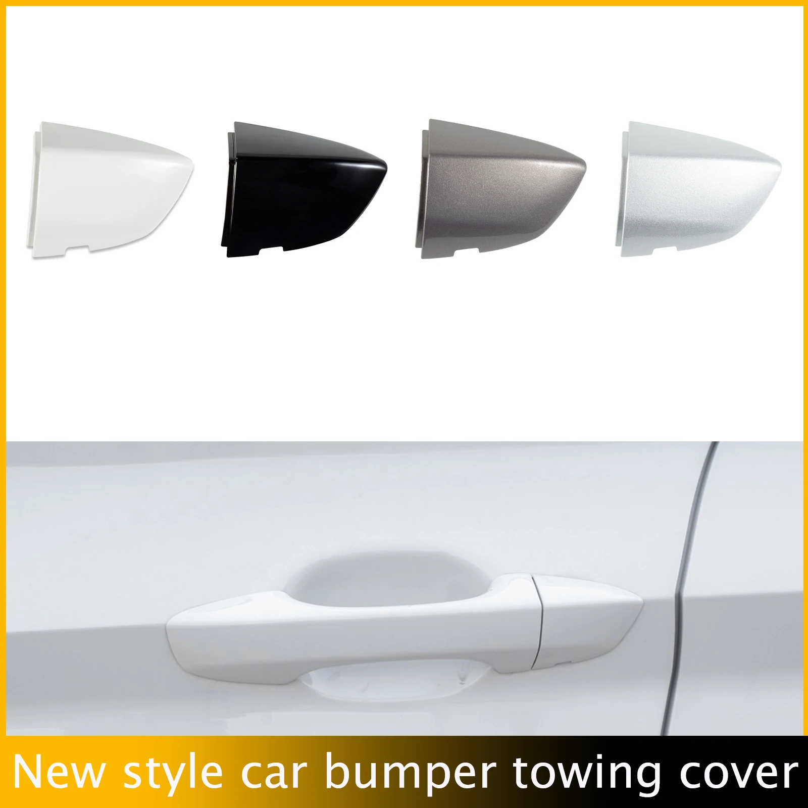 

Front Left Exterior Door Handle Cover Fits for VW for Jetta7 A7 for mk7 2019 2020 2021 2022 2023 17A837879 17A837880