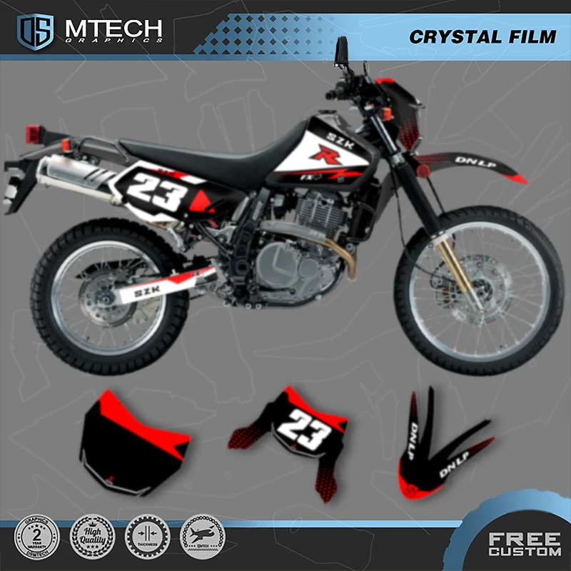 

DSMTECH Custom Team Graphics Decals Stickers Kits For SUZUKI DR650 1996-2014 2015 2016 2017 2018 2019 2020 2021001