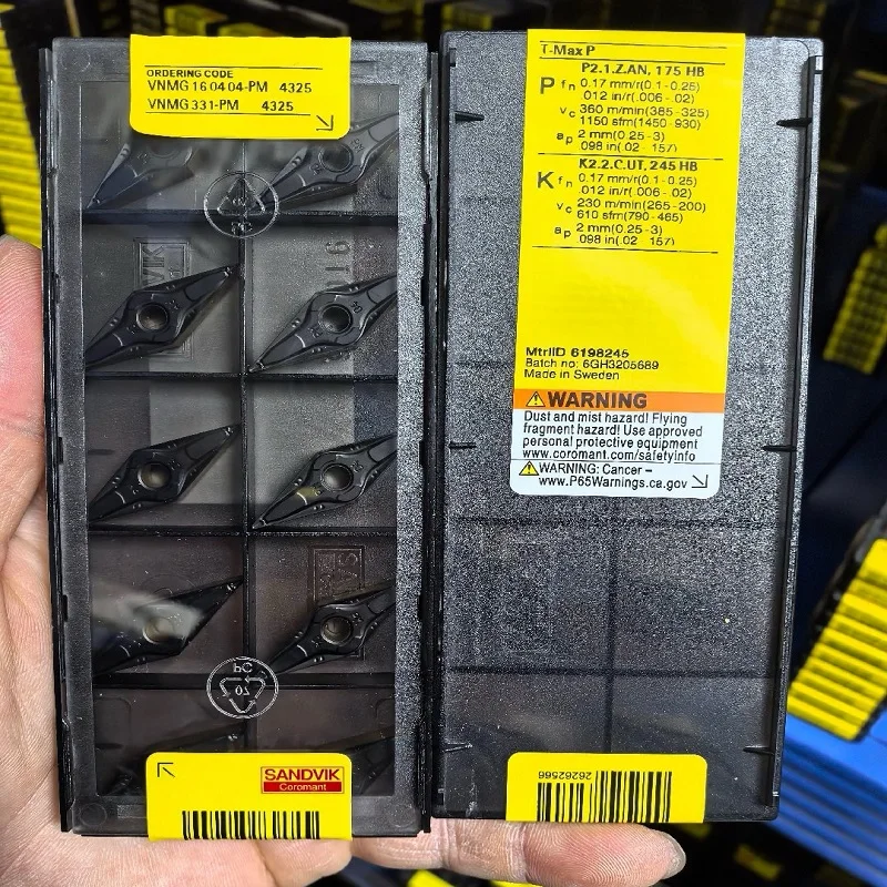 

Hard alloy cutting blades VNMG160404-PM 4325