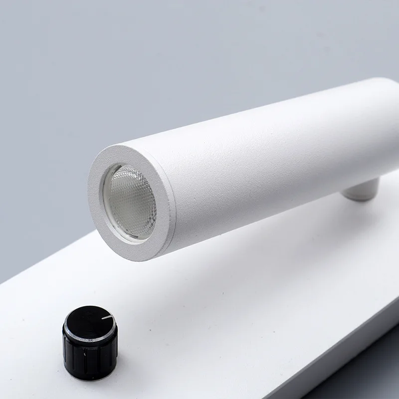 High-end Stepless Dimming LED Embedded Reading Light Modern Bedroom Bedside Light with USB Charging Bedside Light