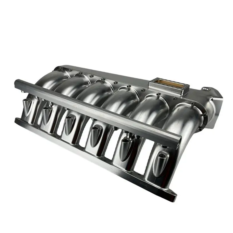 cnc turning and milling machining parts Aluminum block CNC customized E46 engine intake manifold