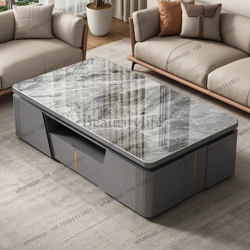 Factory Direct Sales Designer Storage Coffee Table Drawers Industrial Nordic Luxury Decoration Side Table Modern Aesthetic Meubl