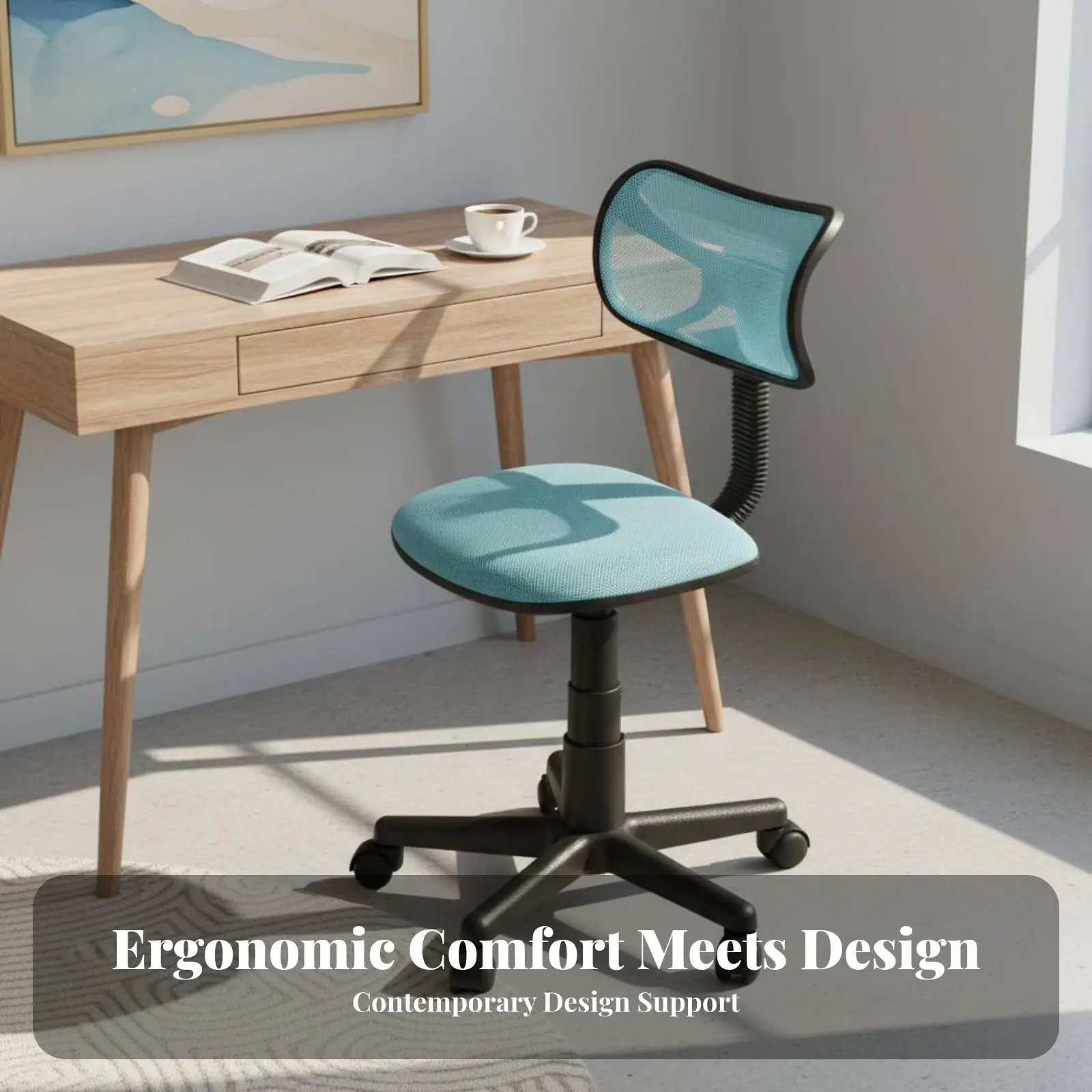 rotating-mesh-task-chair-height-adjustable-rolling-meshsupport-structure-task-chair-padded-seat-pad-wheeled-base-for-students