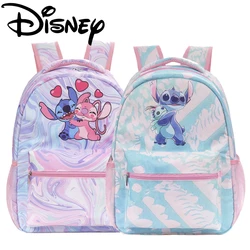 16 Inches Disney Stitch Print Women's Backpack Kawaii Lilo & Stitch Large Capacity Computer Bag for Students Cartoon School Bags