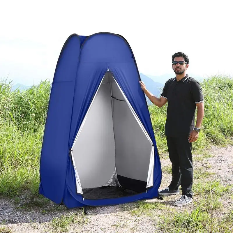 Camping Shower Throw Open Tent For Privacy, UV Protection Quick Automatic Tent, Outdoor Travel Beach Portable Tent for Family