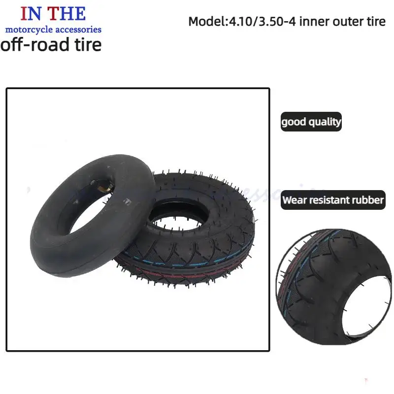 

4.10/3.50-4 Heavy Duty Inner Tube Outer Tyre For Goped Scooter 4 Inch Innertube new