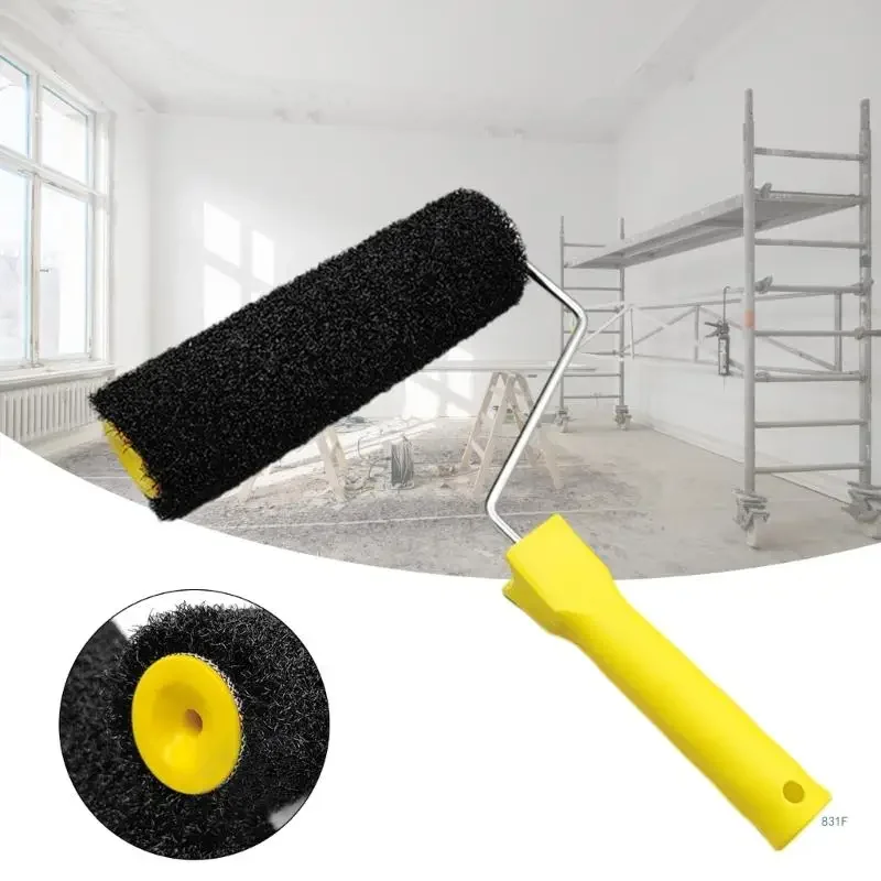 

Versatile Roller Brush Easy to Use 25cm/9.8inch Roller Brush Putty Roller Cleaning Roller Durable for Wall Painting