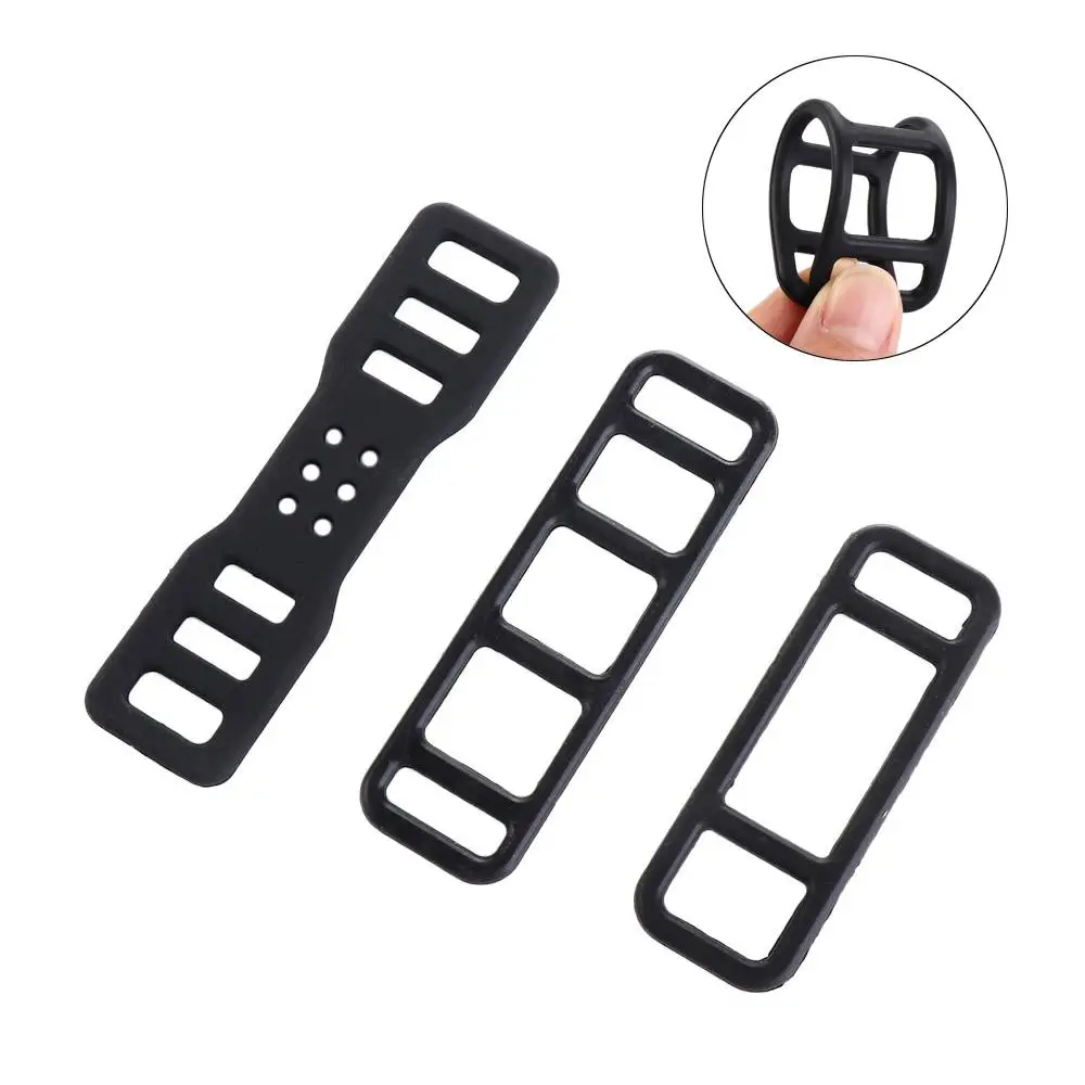 

Silicone Bandage Headlight Bike Handlebar Bike Light Mount Silicone Straps Mount Bicycle Light Bandage Cycling Elastic Strap