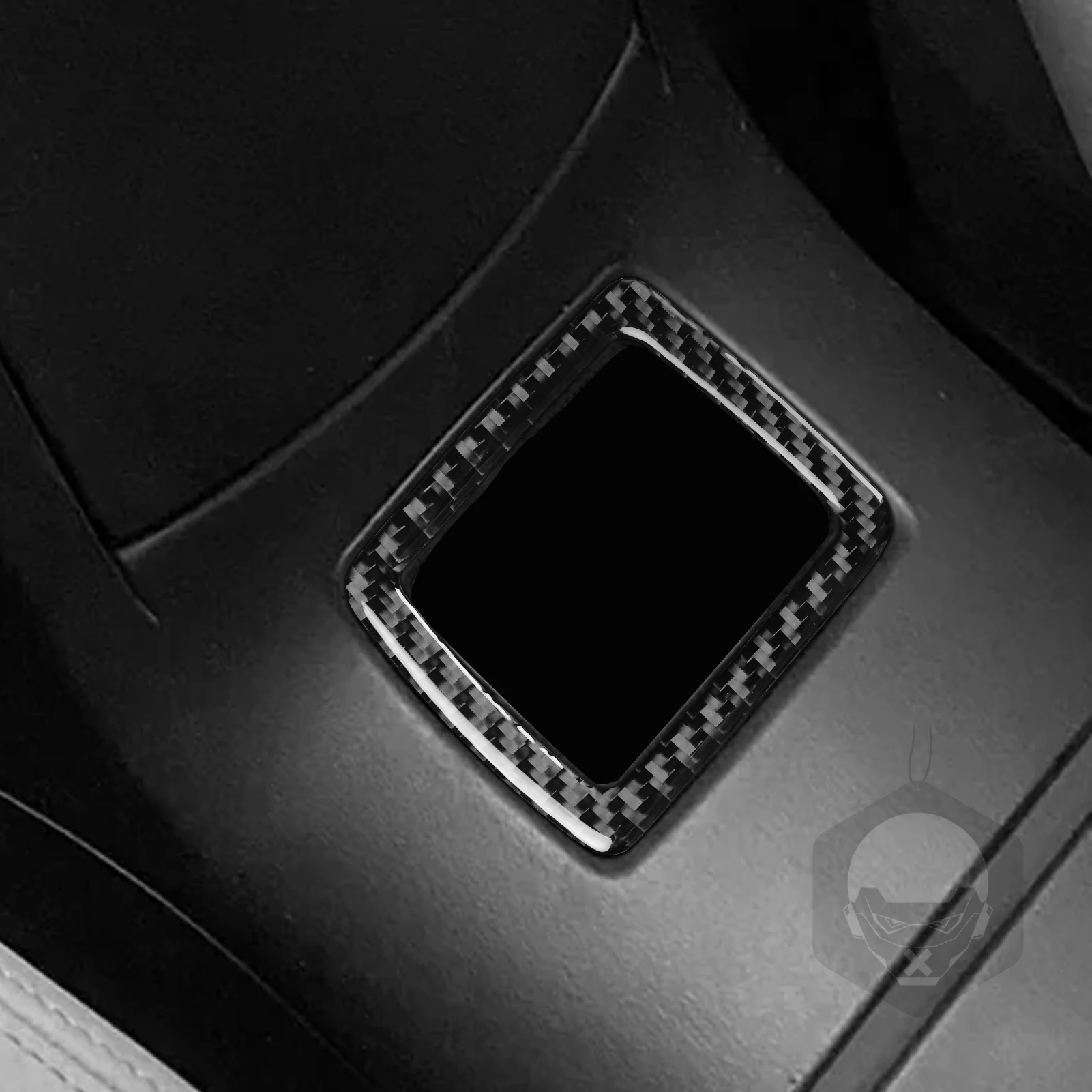 Real Carbon Fiber Car Accessories Rear Storage Decorative Trim Soft Cover Sticker For BMW Z4 E85 2003 2004 2005 2006 2007 2008 - view 3