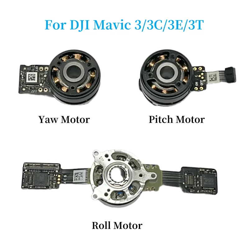 100% Tested Original Mavic 3 Gimbal Motors Yaw Motor Roll Motor Pitch Motor for DJI Mavic 3C 3E 3T Gimbal Repair Parts In Stock