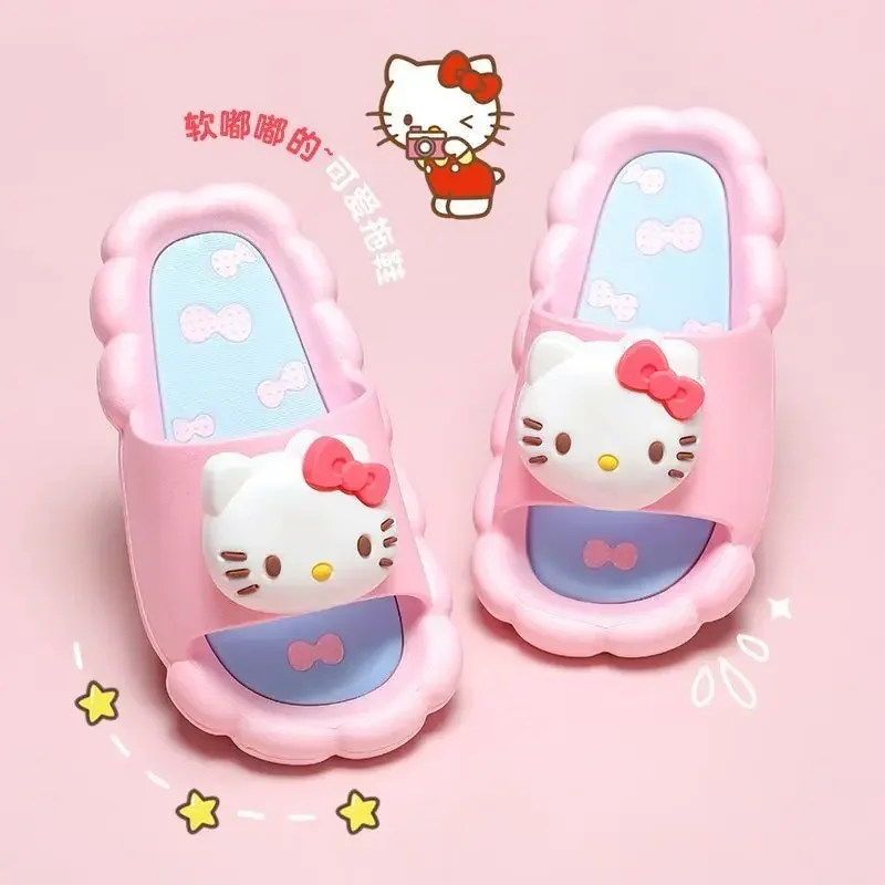 Hello Kitty Cinnamoroll nuovi bambini cute kawaii girls indoor soft-soled antiscivolo studente dormitorio casa comodi sandali