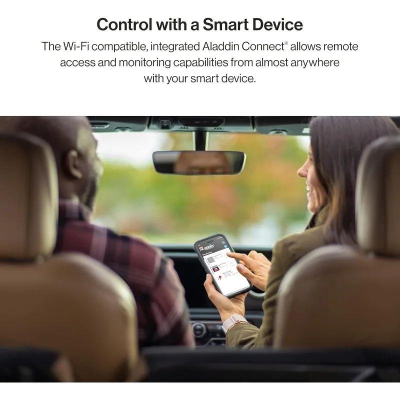 فتاحة باب جراج سلسلة محرك 500 مع واي فاي - موديل 1135VM