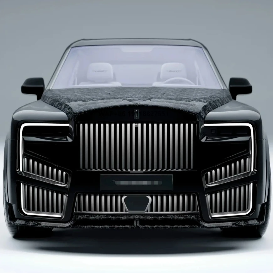 

MSY Style 100% Fitment Dry Carbon Fiber Front Bumper Body Kits for Rolls-Royce Cullinan 2019 2020 2021 2022 2023 2024 2025