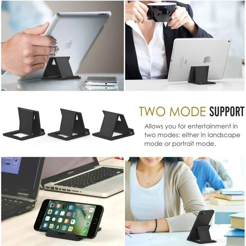 【Fast Delivery】Mobile Phone Holder Table Desktop Stand Holder Plastic Desk Mount Tablet Mini Portable Holder Universal Bracket