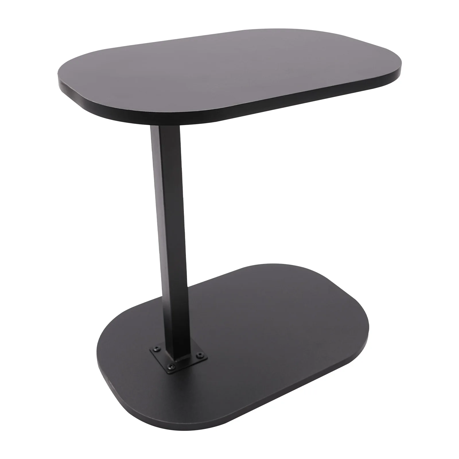 NONE C-förmiger Beistelltisch, kleiner Couchtisch, 45–80 cm, höhenverstellbarer Beistelltisch für Wohnzimmer, Arbeitszimmer, Schlafzimmer, Büro 3