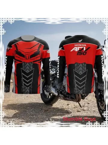 혼다 남성용 가을 긴팔 티셔츠 빠른 건조 십대 자동차 브랜드 스포츠 오토바이 레이싱 패션 캐주얼 스트리트웨어